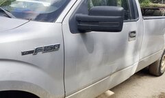 Revving the F150 HARD! I smell something burning!