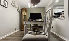 Farting on my Shrunken Slave Adam