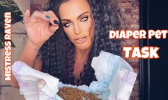 DIAPER PET TASK