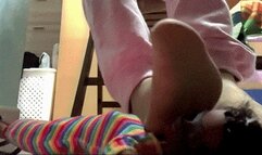 It smells like My stockings for My bottom slave