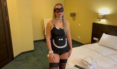Hot Blonde Maid Fucks With Every Hotel Guest