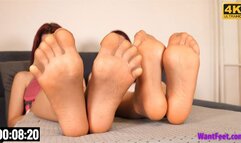 Beautiful Girls In Nude Pantyhose - 4K MP4