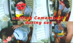 Mal is fucked while sniffing Camembert