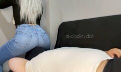 Jeans Farts Facesitting