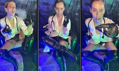 Doc poison (Wonder Woman) give u a smoke Therapie part 2