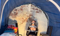 Tatti held prisoner in the loft!