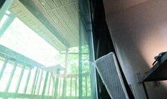 Gutsy Teenie on run in Giantess Home POV 1080