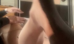 The continued spanking of Miss Stinger 1 of 2