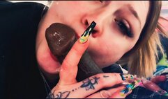 I wish this candy bar was a big black cock station paws and claws