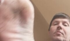 Lick the dirt off my feet!