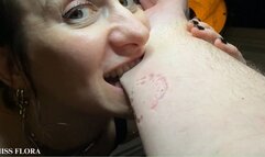 Sinking My Teeth Into My Biting Sub