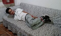 HECTOR ATADO Y AMORDAZADO