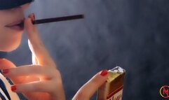 Smoking More gold 120s and bubbles