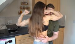 Muscle Worship Leads To Bicep Fucking!