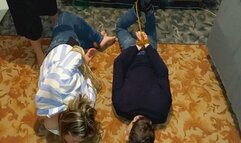 Stepmom ties up young couple MP4