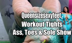 Workout Tights Ass Toes & Soles Show