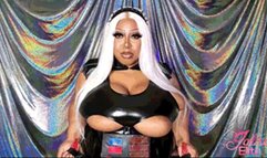 Sucking Sith Lord Cock for Curvy Goddess