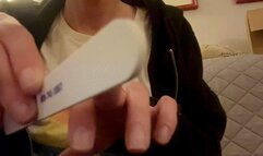 Giantess Manicure POV