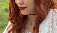 Extreme chainsmoking bride