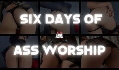 6 Days of Ass Worshiping - Bandele