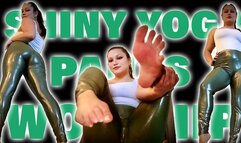 Shiny Yoga Pants Worship! - HD MP4 1080p Format