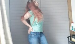 Big farts and big dirt in jeans