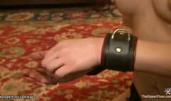 Slave hotties in lingerie group fucked