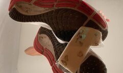 A Crushing Clip with POV and underglass views on Nike Free Pegasus Sneakers - Foodcrush and Sneaker fetish - HD