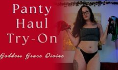 Panty Haul Try-On