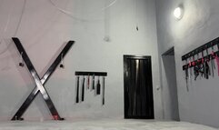 Red Latex Ballerina in Wrapa's House