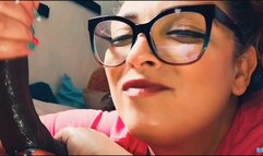 BBC lip service handjob worship frosted facial with the ex starring Heavenly