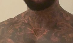 Daddy shrinks you and uses you to clean different parts of himself