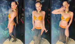 Chain smoker slave princes Leia is caught by u and chain smokes 2 and 4 at once all the time for your pleasure