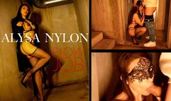 FELLATION AVEC FINITION À UN INCONNU DANS UN PARKING