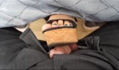 Public FootJob to a Stranger