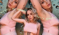 Worship My Swety Hairy armpits