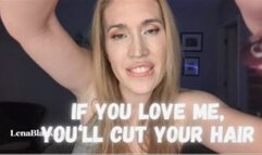 Girlfriends Hair Cutting Fetish