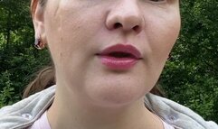 Smoking in park mp4 phone video