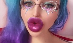 Big lips are perfect for woman