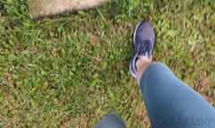 Fifi cranking and trying to start her new car after a hot run in the morning