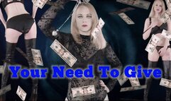 Your Need To Give - Mobile Version