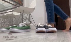 Keds and Vans sneakers shoeplay