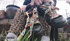 Wearing Gross Old Skate Shoes