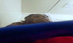 Giantess Catches Teenie on Boat in her Bath POV 1080