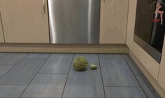 Broccoli under Buffalo Sneaker