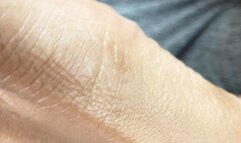 Hood chick sexyy Footjob big cumshot