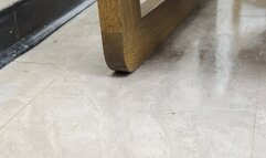 Candid Dipping while studying hard