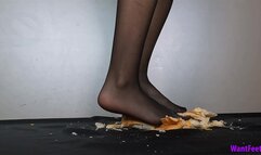 Pantyhose Bread Crush - HD MP4