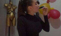 stp balloon 12 black