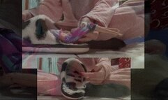 Dominant dream: suffer inside My slipper, slave!